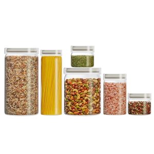 Pyrex® 6-Piece Glass Canister Set