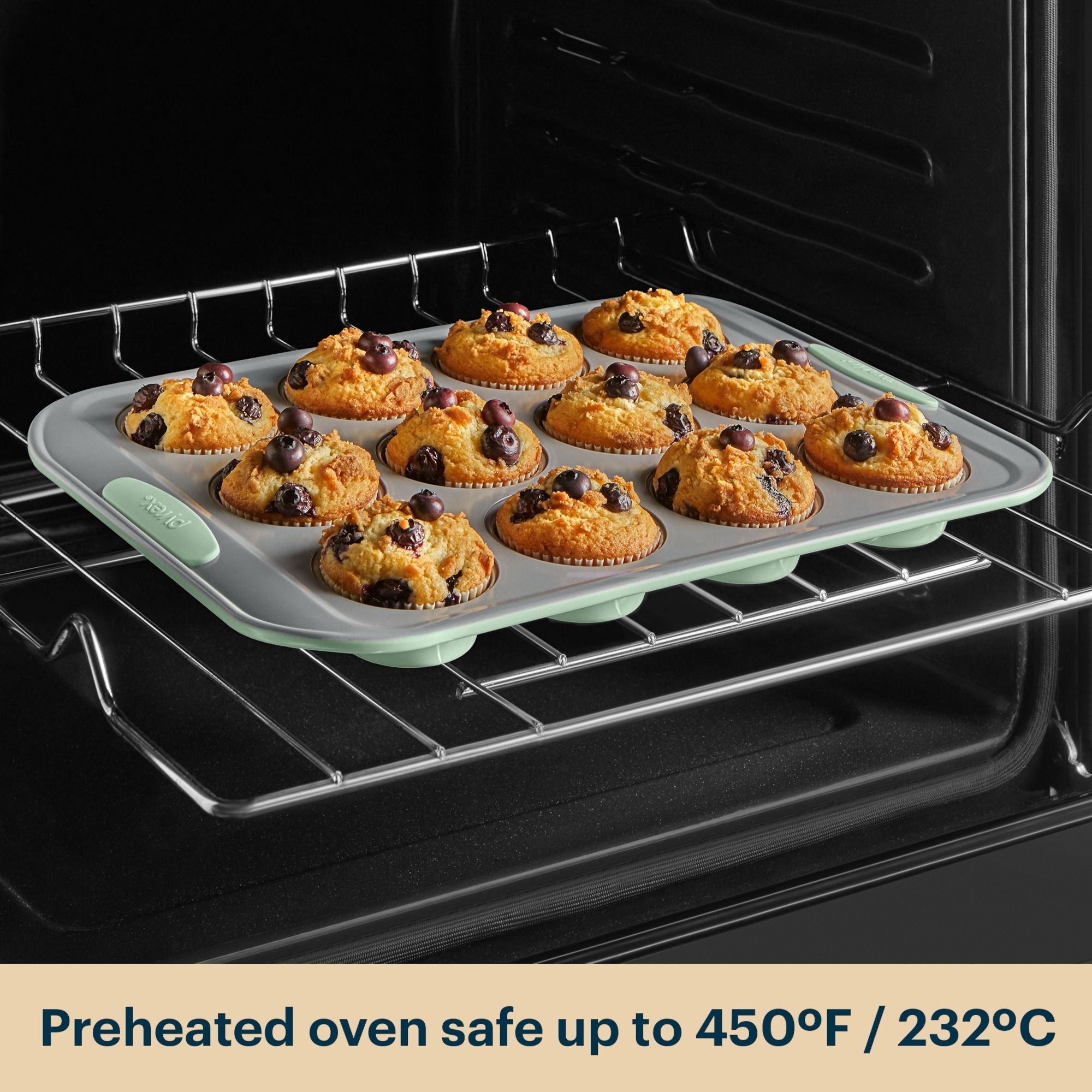 Pyrex® Metal Bakeware 8-Piece Set in Sage - Image 6