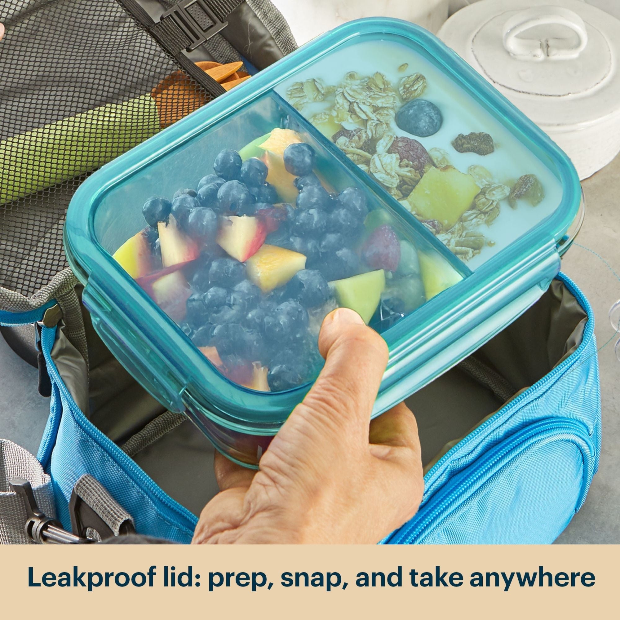 Pyrex® MealBox 10-Piece Divided Storage Set, 4 Cup - Image 5