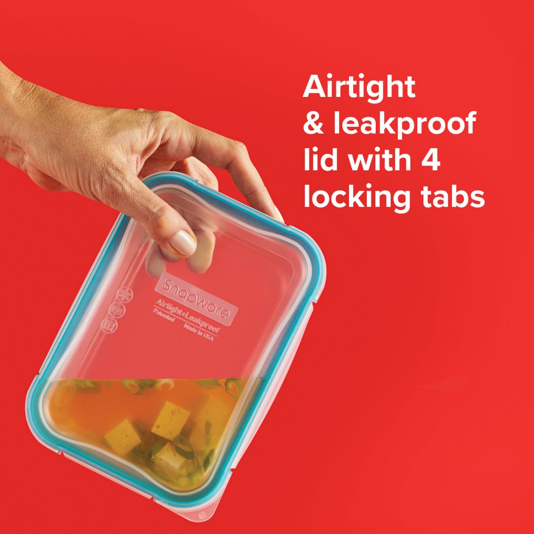 Snapware® Total Solution® Pyrex® Glass 2-cup Rectangle Food Storage with Plastic Lid - Image 4