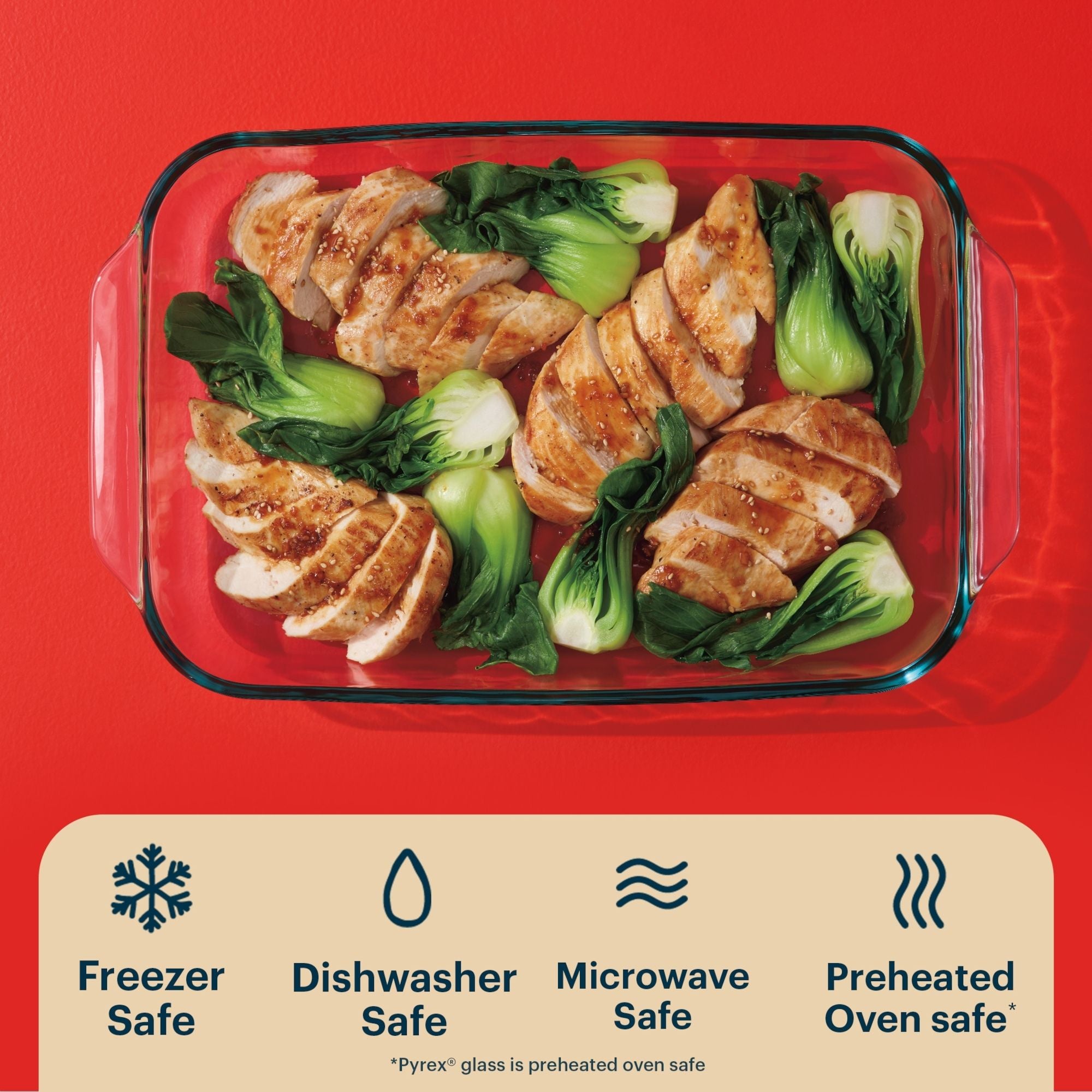 Pyrex® Basics 4-piece Glass Bakeware Set - Image 5